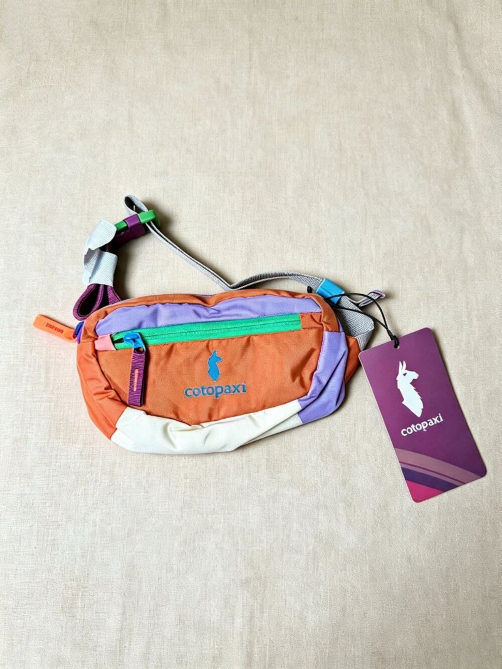 Cotopaxi Multicolor Belt Bag Fanny Pack